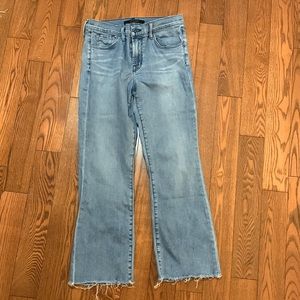 J Brand Selena Cropped Jeans